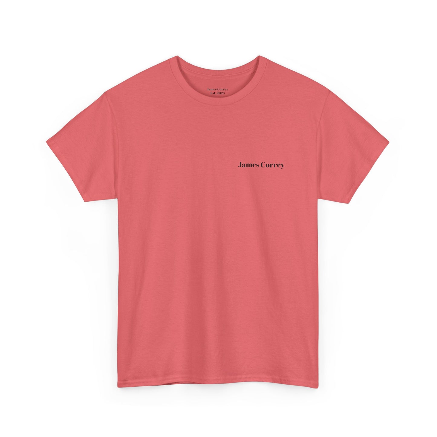 God First Adventure Second Tee Coral Silk